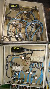 Refurbished demoulder pneumatic panel